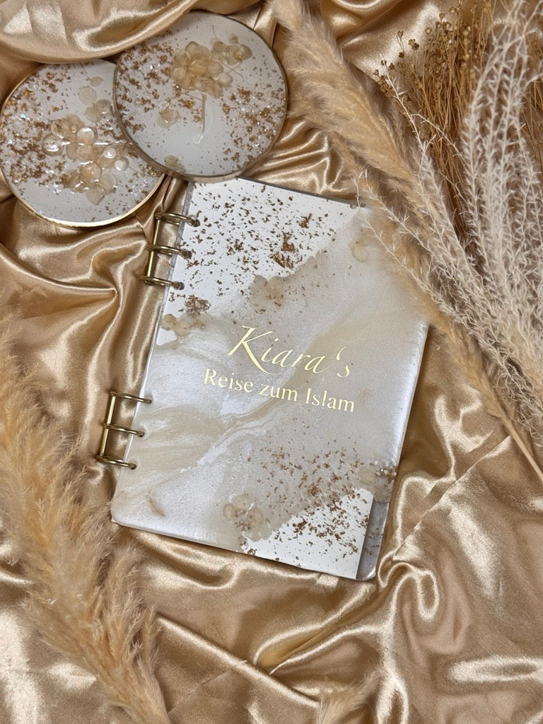 Personalisiertes Resin-Notizbuch – Erinnerungen, die bleiben